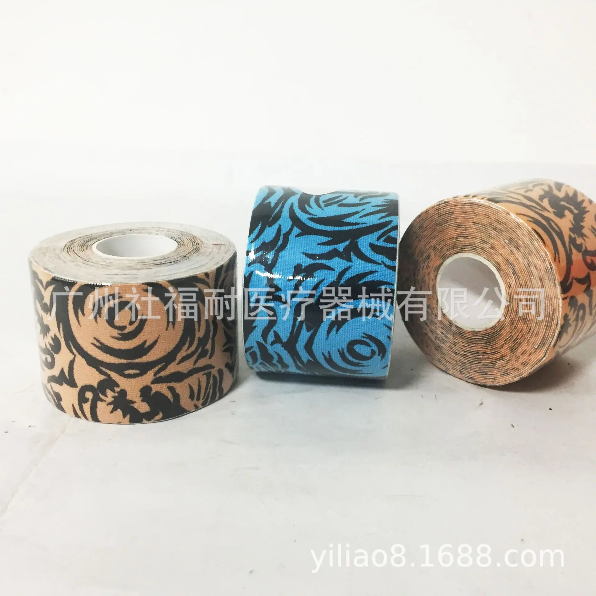 

Printed Pattern Cotton Elasticity Muscle Bandage Tattoo Pattern Color Muscle Paste High Viscosity Kinesio Taping
