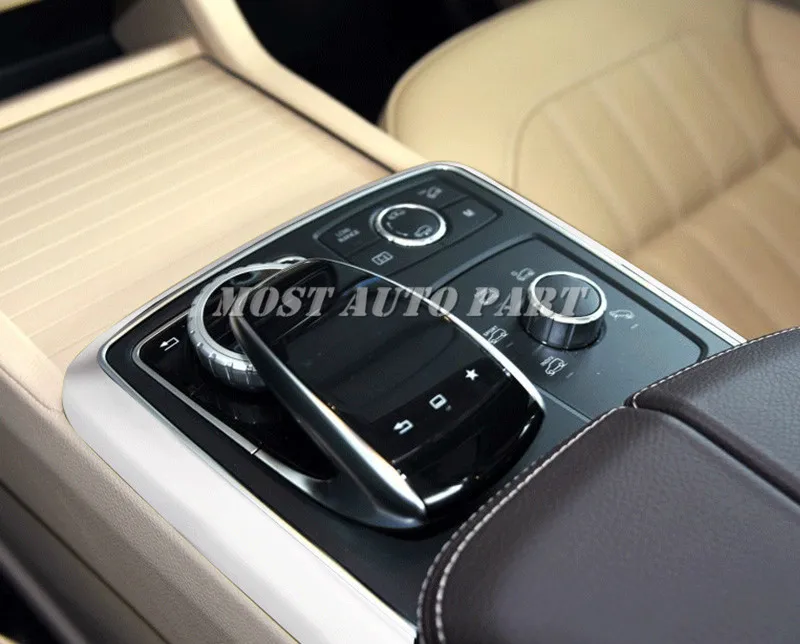 Коробка передач для внутренней консоли мультимедийная рамка Benz GLE W166 C292 2015 2019