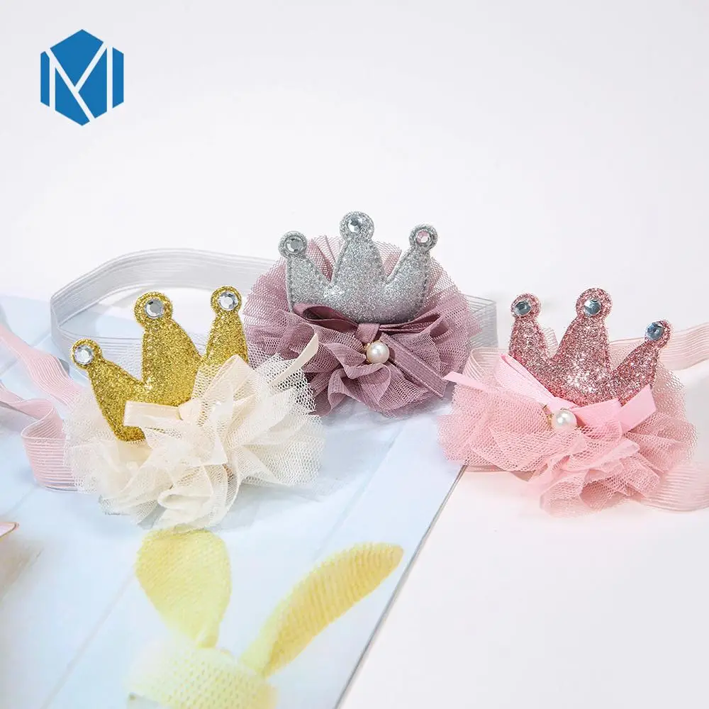 

Baby Sequin Tiara Headband Girls High Elasticity Hairbands Sweet Princess Crown Hair Accessories Cute Elastic Head Wrap