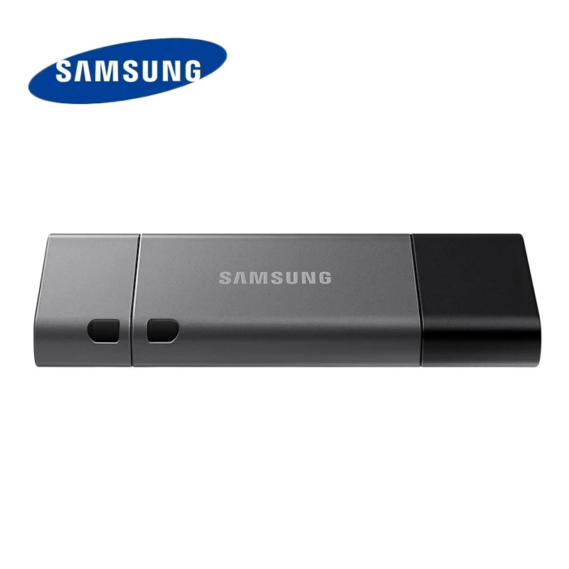 Samsung DUO Plus металлический флеш накопитель 32 ГБ 64 100% 3 1 ГБ|USB флэш-накопители| |