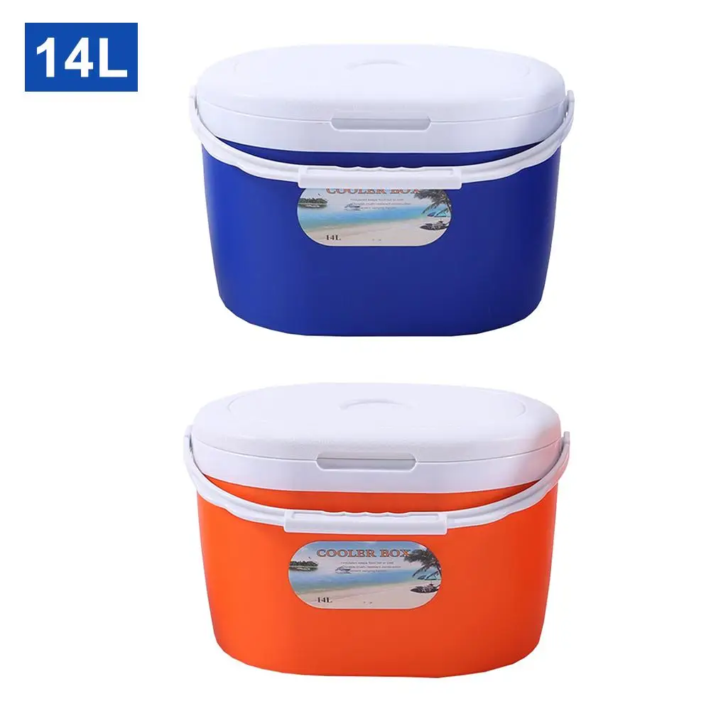 

14L Outdoor Incubator Portable Food Storage Box Car Cold Box Fishing Box Cooler Fridge Box For Travel