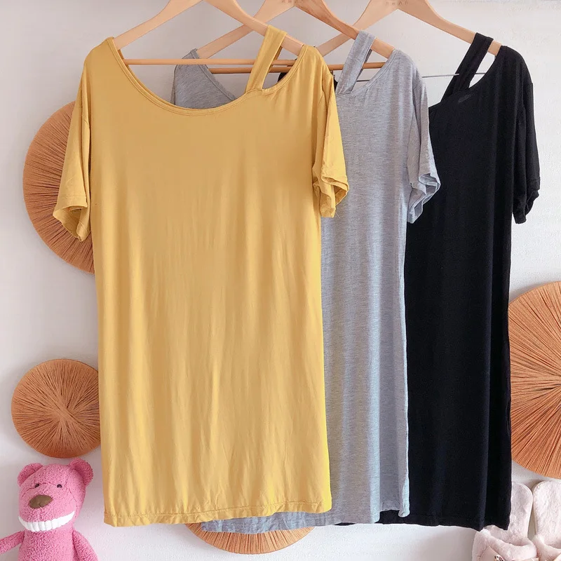 

S801 # [According to Feminine] 2019 New Products Modal Skirt M -Xxl #