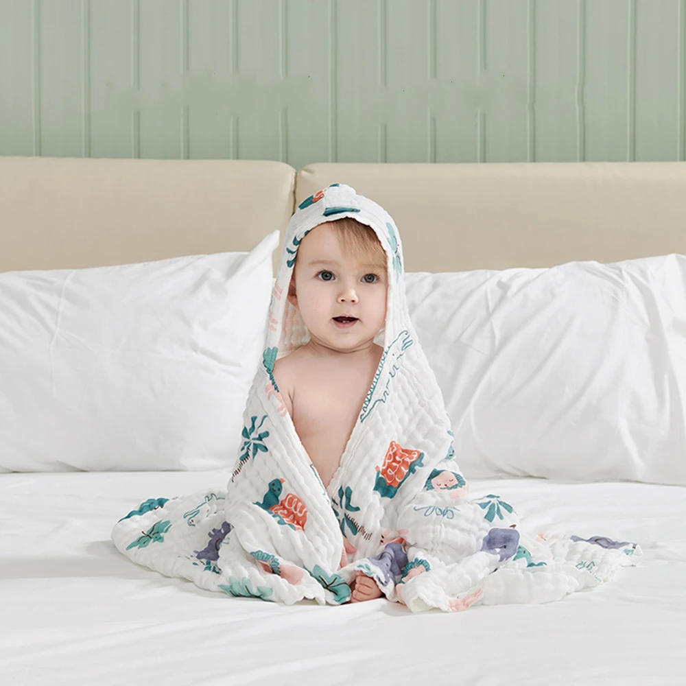 infantil bebê com capuz toalha de banho