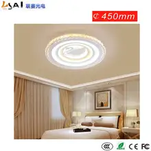 Потолок la L1321 современное железо акрил Led комната подвесной светильник потолочный светильник Домашнее освещение светильник 100V 230V