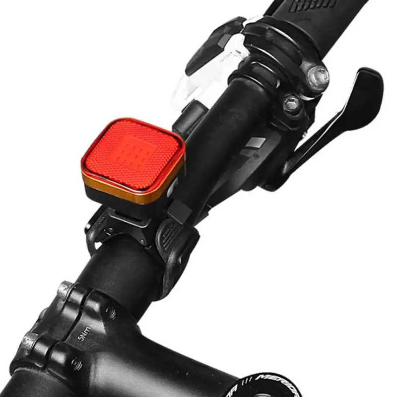 Usb зарядка MTB велосипед задний фонарь велосипедный водонепроницаемый Предупреждение задний фонарь зарядка дышащий светодиодный фонарик Безопасность велосипеда