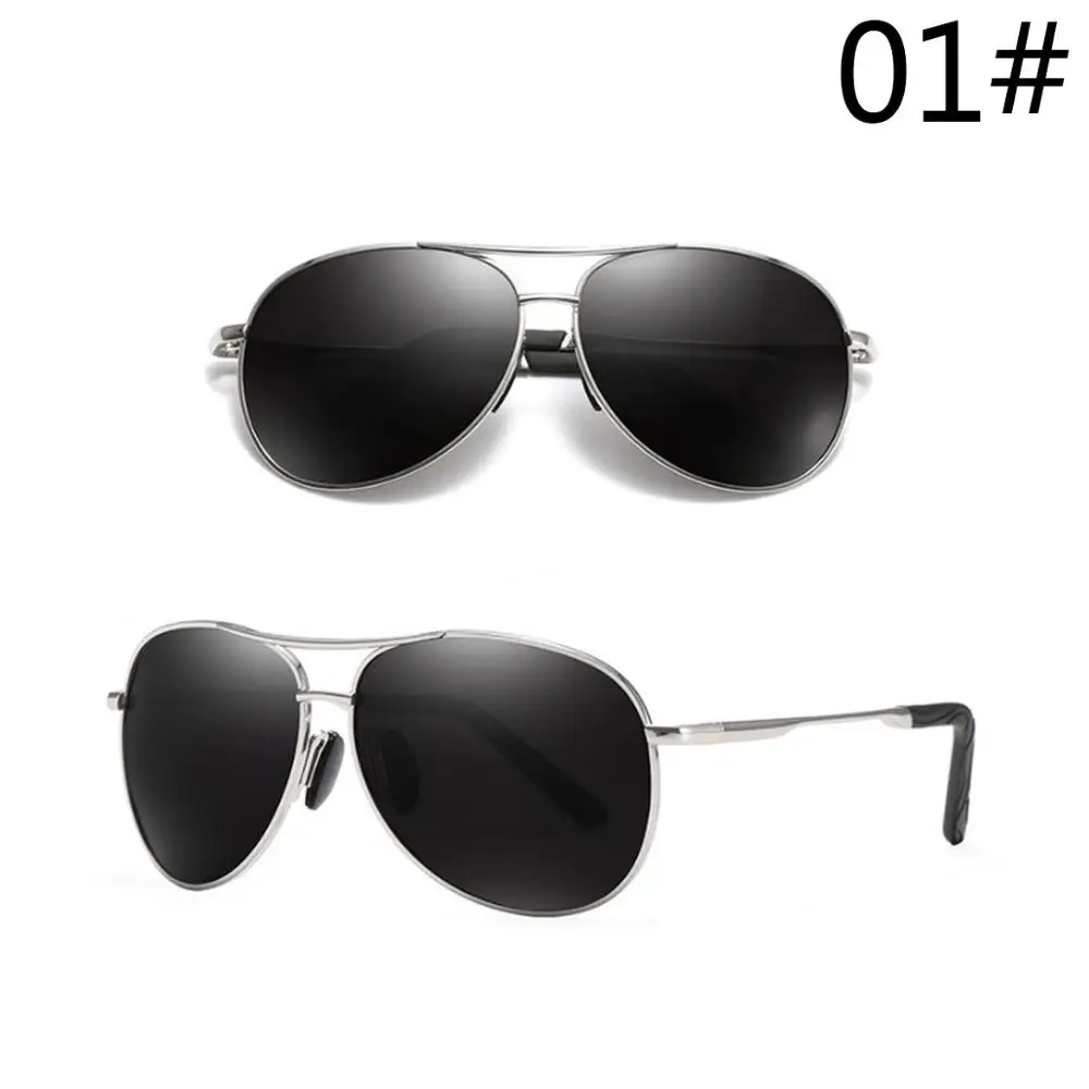 Летние поляризованные солнцезащитные очки мужские для вождения Мужские Винтажные Солнцезащитные очки для мужчин квадратные черные зеркальные брендовые дизайнерские очки UV400 - Цвет линз: 01