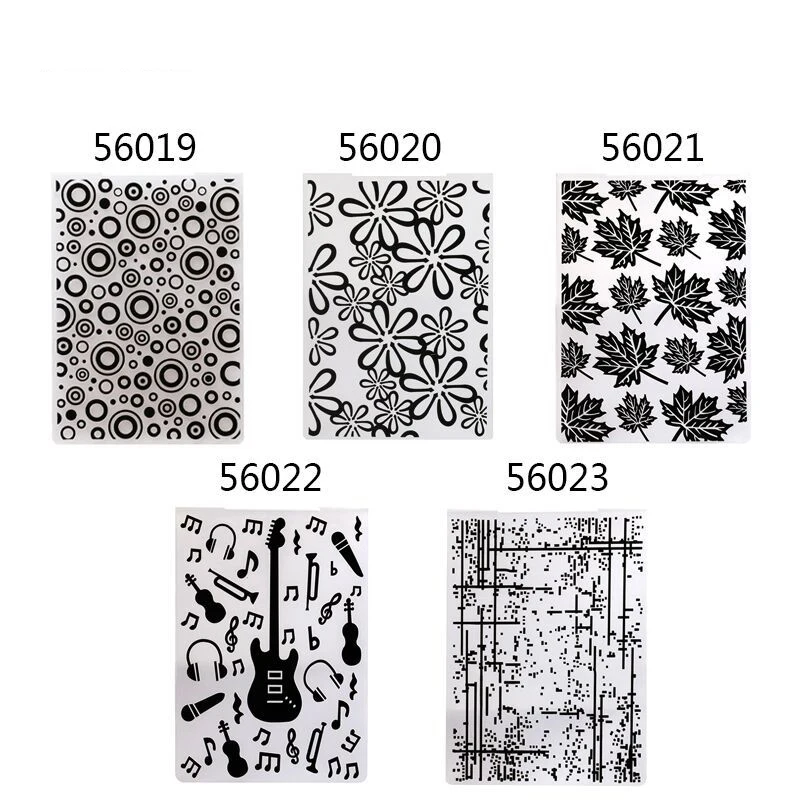 

1PCS New Plastic Embossing Folder For Scrapbook DIY Album Card Tool Plastic Template Stamp Card Making Decoration Craft Mold