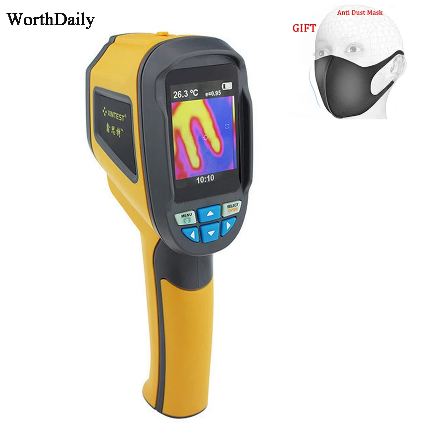 

HT-02 Thermal Imaging Camera Handheld Thermal Camera 2.4 inch Color screen high Infrared Image Resolution Thermal Imager Tool