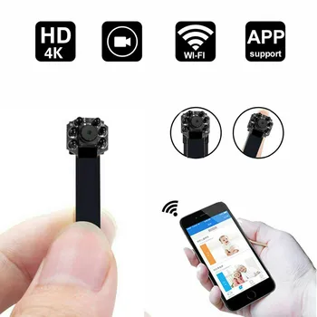 

IP WiFi Mini Camera HD Remote Network Webcame Portable P2P Micro Camcorder Night Vision Car Video Recorder Support RemoteView