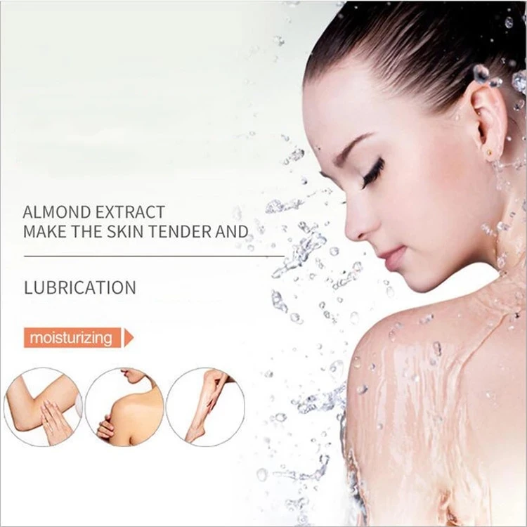 OEM cosmetic BIOAQUA beauty product skin care almond body scrub for exfoliator