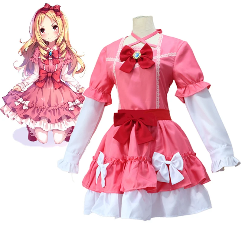 Anime-Eromanga-Sensei-Cosplay-Costumes-Elf-Yamada-Cosplay-Costume-Lolita-Dresses-Halloween-Party-Game-Women-Cosplay