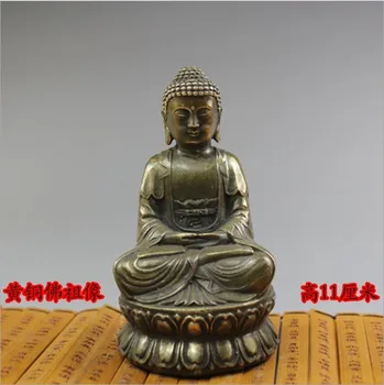 

Small copper copper Buddha Sakyamuni Jingzong Tathagata Medicine Buddha Amitabha statue antique copper play religion