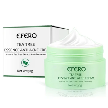

Tea Tree Essence Acne Treatment Cream Moisturizing Nourishing Skin Oil-Control Remove Blackheads Pimples Anti-acne Cream