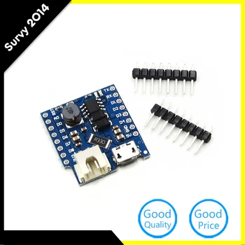 

10 PCS Battery Shield For WeMos D1 Mini Single Lithium Battery Charging & Boost Micro USB Interface diy electronics