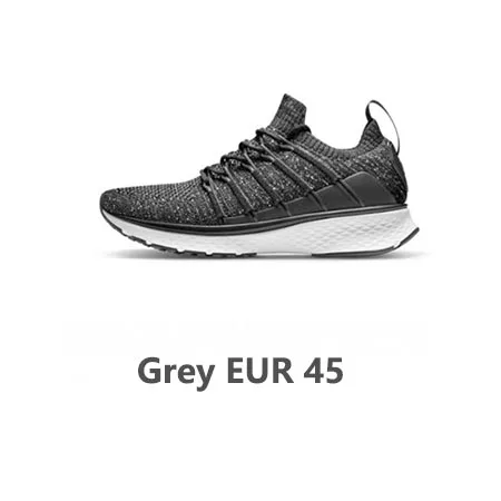 Grey EUR45 Xiaomi Sneaker 2 Mijia кроссовки спортивные Uni-moulding амортизирующая система блокировки рыбьей кости эластичный вязаный вамп для мужчин - Цвет: Grey EUR45