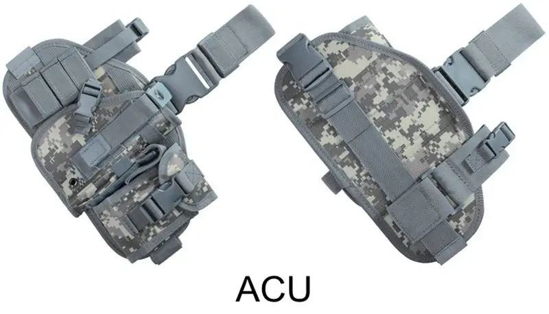 Тактическая кобура Molle, военная страйкбольная кобура для ног, многофункциональная кобура для охоты и стрельбы, кобура для ног Glock