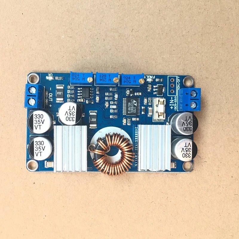 Ltc3780 dc-dc преобразователь постоянного тока в постоянный ток 5-32V постоянного тока до 1 V-30 V 10A автоматическое шаг вверх вниз Регулятор зарядки Модуль Питание модуль