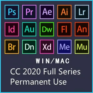Программное обеспечение Photoshop CC 2020 Full Series быстрая установка простота использования|Компьютерные кабели и