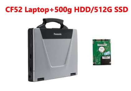 Бывшая в употреблении техника Panasonic Φ CF52 CF 52 Military Toughbook Diagnosis ноутбук с жестким