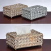 Shiny Tissue Box Elegant Napkin Holder for Living Room Bathroom Office Bar 1