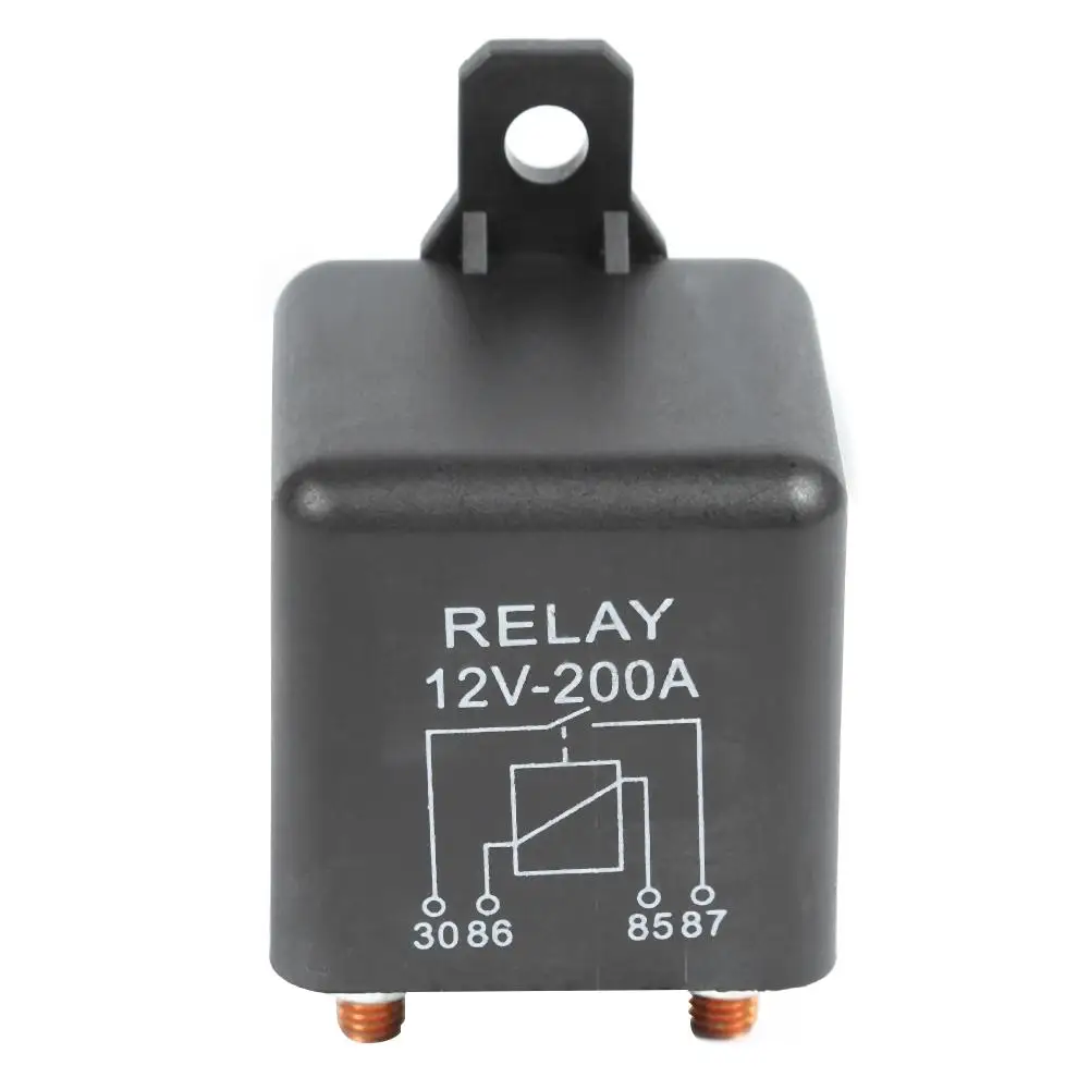 12V 200 Amp Heavy Duty Split Charge/Winch Relay for Car Van Boat 4 Pin LD