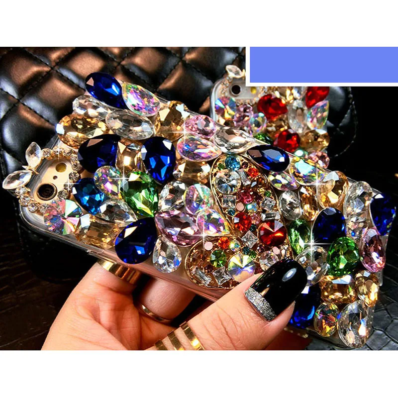 Luxury-3D-Color-Diamond-Case-Rhinestone-Bling-Phone-Cover-Crystal-funda-coque-for-iPhone-XS-MAX (2)