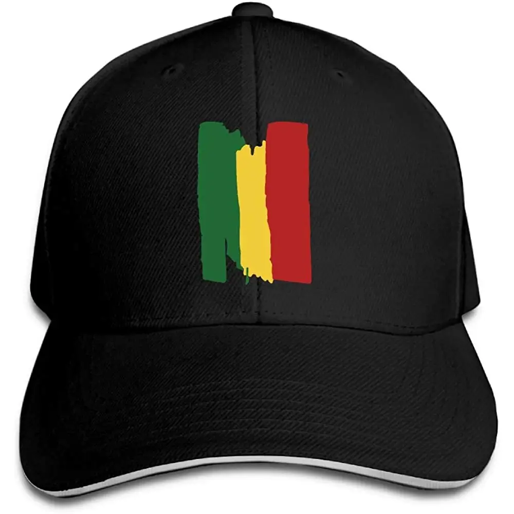 Мужская Женская Бейсболка с эфиопским флагом, простая регулируемая бейсболка