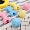 HOOPET Pet Dog Interactive Toy Chewing Colorful Rubber Shape Small Dog Training Play Supplies 3
