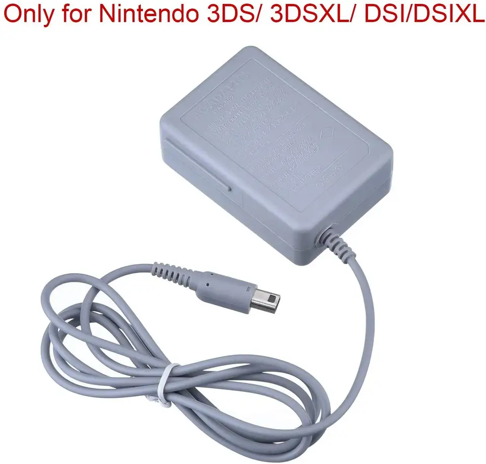 Nintendo Switch,3ds,xl,2ds,xl,dsi,dsixl用の交換用電源アダプター