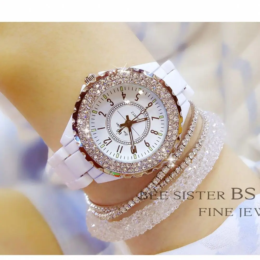 

BS Women's Watch New Hot Selling High-end Chain Watch Full Diamond Women's Watch FA0280T