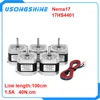 5Pcs/lot Nema 17 New version Lettering Motor (17HS4401 )  4-lead Nema17 Stepper Motor 17HS4401-XH2.54  42 motor for 3d printer ► Photo 2/6