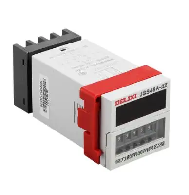 Relé de Tempo Digital com Display Digital Jss48a2z 0.01s-99h99m Ac220v 1c 1c o 0.01s-99h99min 3a 220vac Jss48a