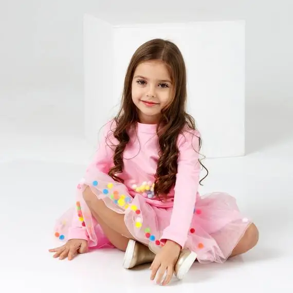 Emmababy летняя одежда для новорожденных одежда для малышей для девочек, юбка-пачка(мини) Вечеринка короткое платье;