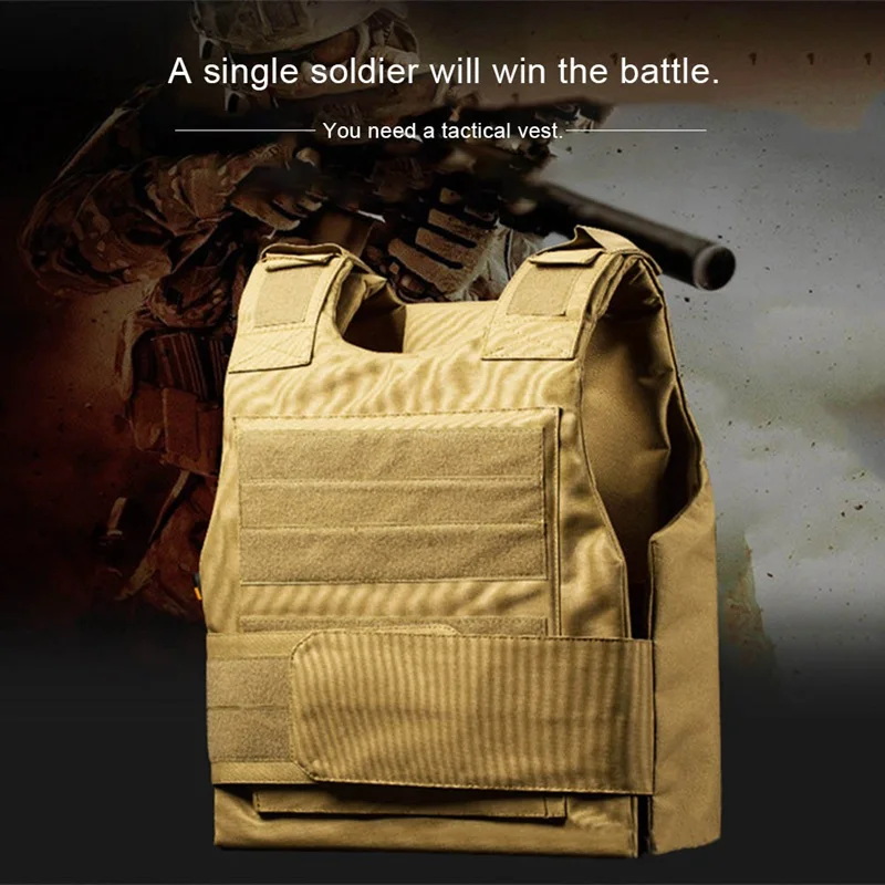 

Military Equipment Tactical Vest Army Airsoft Hunting Molle Vest Outdoor Sport Paintball CS Wargame Combat Protective Vest
