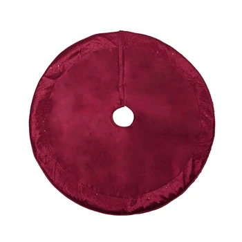 

1PC Christmas Tree Skirt Classic Christmas Tree Skirt Simple Christmas Tree Skirt Christmas Tree Bottom Cover for Bar