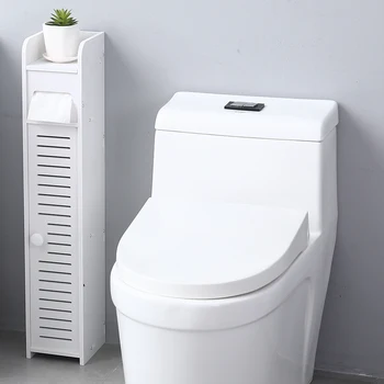 

Paper Towel Storage Narrow Cabinet 80cm High Pvc (15.5x17x80)cm