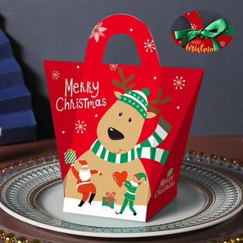 

Favour Gift Boxes Candy Sweet Boxes 20pcs Ribbon Xmas Wrapping Supplies