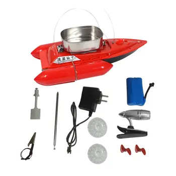 

T10A RC Boat Intelligent Wireless Electric Fishing Bait Remote Control Boat Fish Ship Searchlight Toy Gifts For Kids