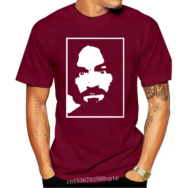 New Charles Manson Charlie Don't Surf T-shirt Shirt Axl Rose Guns N' Roses  Round Neck Tee Shirt - T-shirts - AliExpress