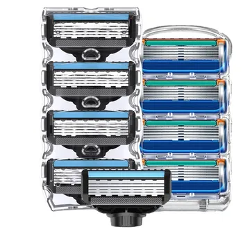 

TFLYSHAVE Men Shaving Razor Blade 5 Layer Blade Replaceable Blades Compatible with Fusion