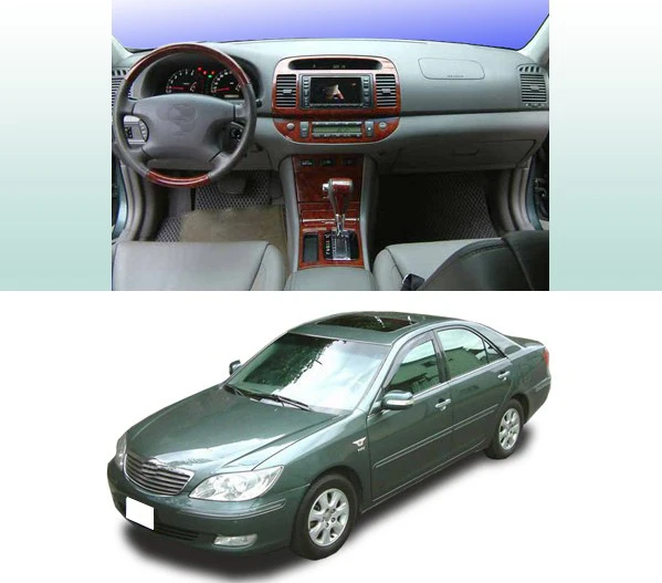 Автомобильная фасция Аудио Панель рамка Dash комплект для Camry 2002 2003 2004~ 2006
