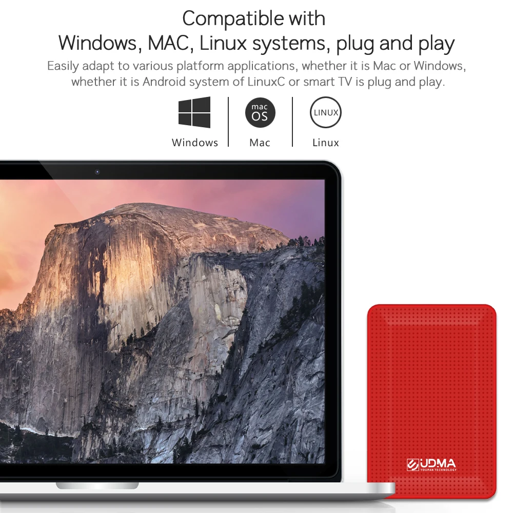 UDMA 2 5 ''внешний жесткий диск USB3.0 HDD 120G 160G 320G 500G 1 ТБ хранения беспроводного