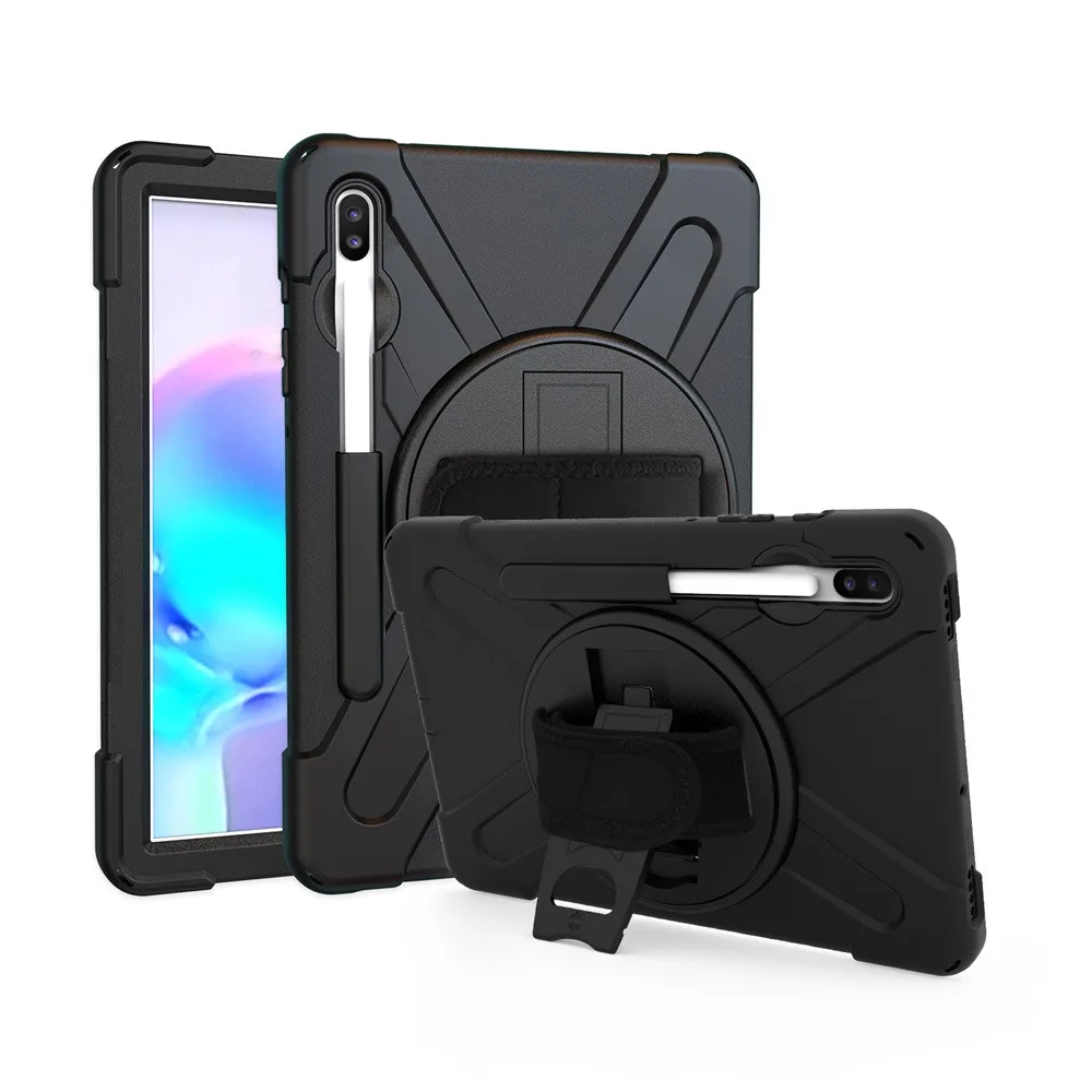 Ouhaobin чехол для Samsung Galaxy Tab S6 10 5 дюймов планшета samsung tab /SM T860 /T865 2019 с ремешком на