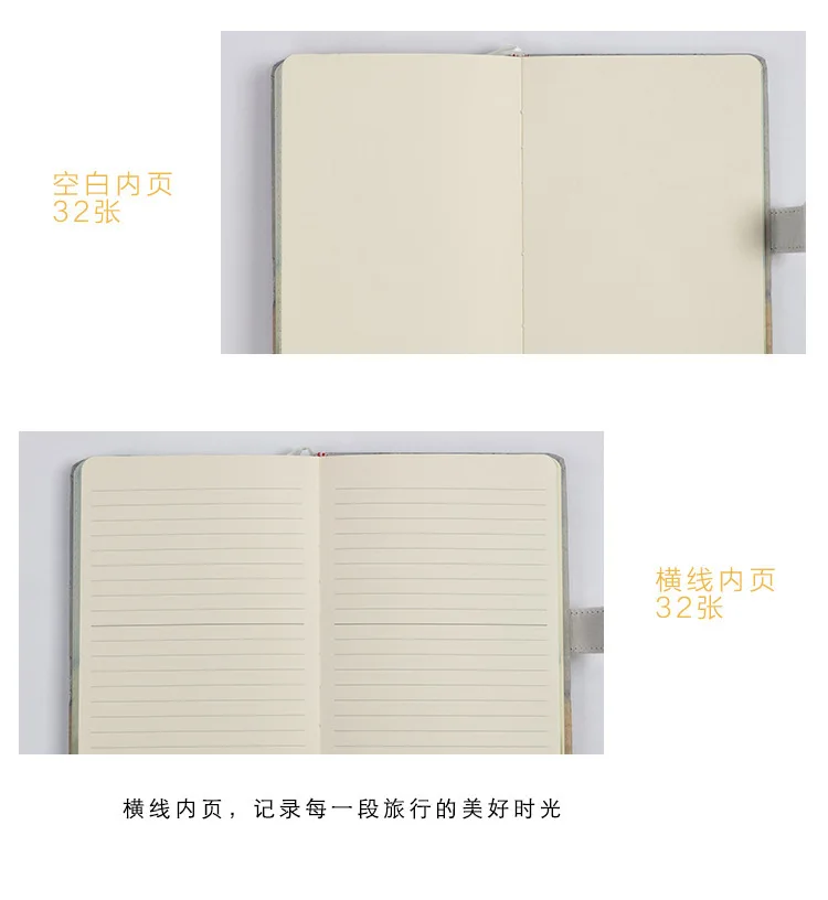 LEnWA Monet Love Back Garden Hardfacing ручная записная книжка с толстым магнитным покрытием