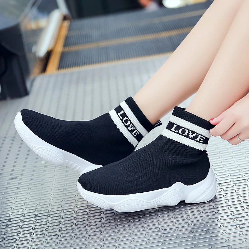 

Fashion Casual Shoes Woman Comfortable Breathable Mesh Soft Sole Female Platform Sneakers Women Chaussure Femme basket femme