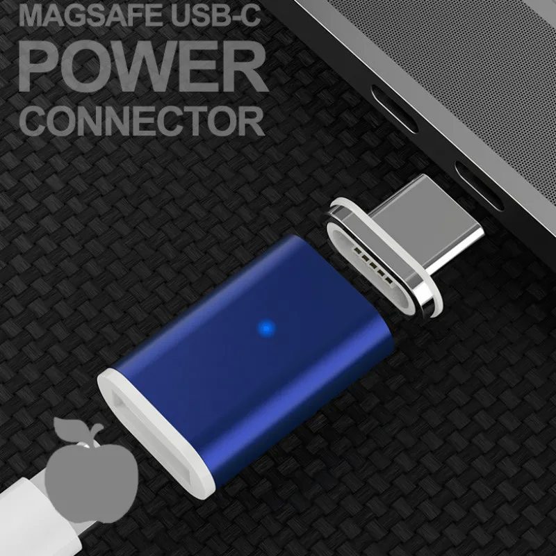 Магнитный адаптер Type C для iPhone коннектор с разъемом Micro USB/для Apple/Type кабель