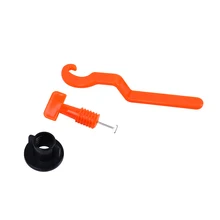 50x многоразовая система выравнивания плитки выравниватель Т-образный замок набор инструментов для пола