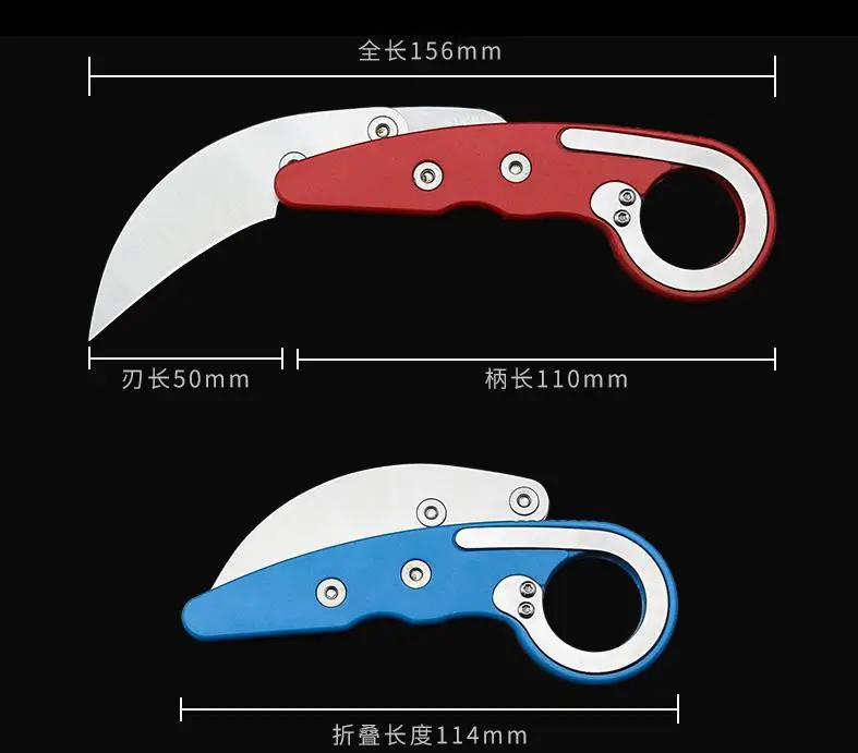 Olding механические Karambit охотничьи ножи CS GO коготь Походный нож 440C из нержавеющей стали Тактический карманный охотничий EDC инструменты-OEM