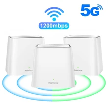 

Mesh Wifi Router Long Range Wi-fi Repeater Wireless Increases Signal Amplifier 5g Ghz 1200M Wi fi Extender Booster For Home