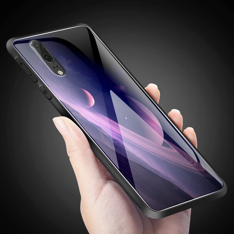 Чехлы из закаленного стекла для huawei Enjoy 9s Mate20 Lite Pro Nova 2 3i 4 P Smart+ P20 P30 Honor Play Star противоударный защитный чехол